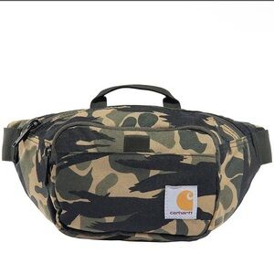 Carhartt Camo Belt Bag with Black Accents